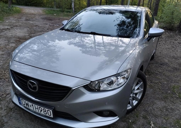 Mazda 6 cena 54000 przebieg: 178987, rok produkcji 2015 z Legnica małe 232